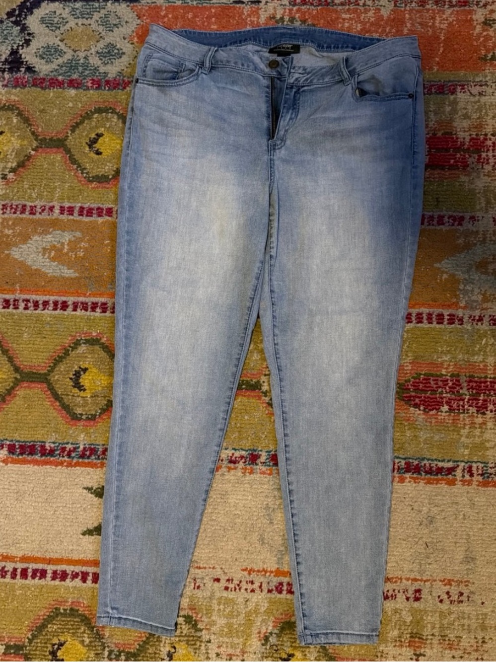 Venezia Size 20 Light Blue Skinny Jeans